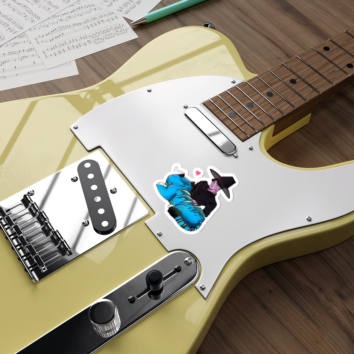 Jinu & Derpy Die-Cut Stickers