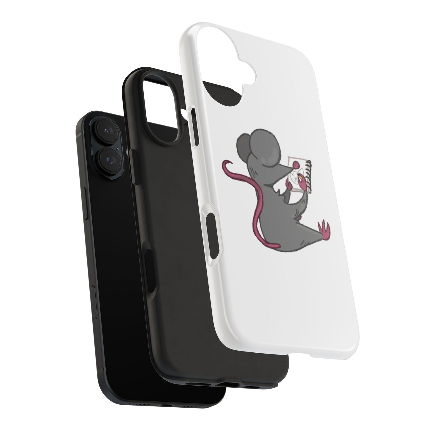 Funny Mouse Phone Case - Tough Protection for Animal Lovers