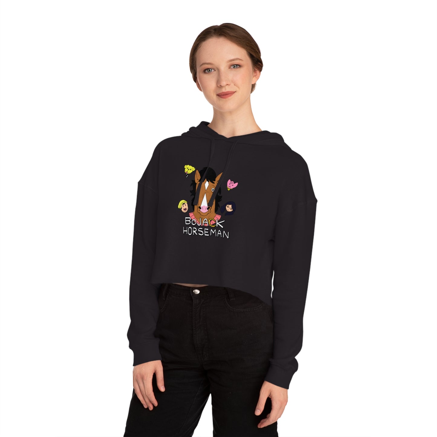 Women’s Cropped Hooded Sweatshirt
