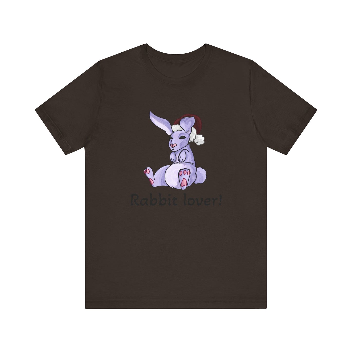 Cute Rabbit Lover Unisex Tee – Perfect Gift for Animal Lovers!