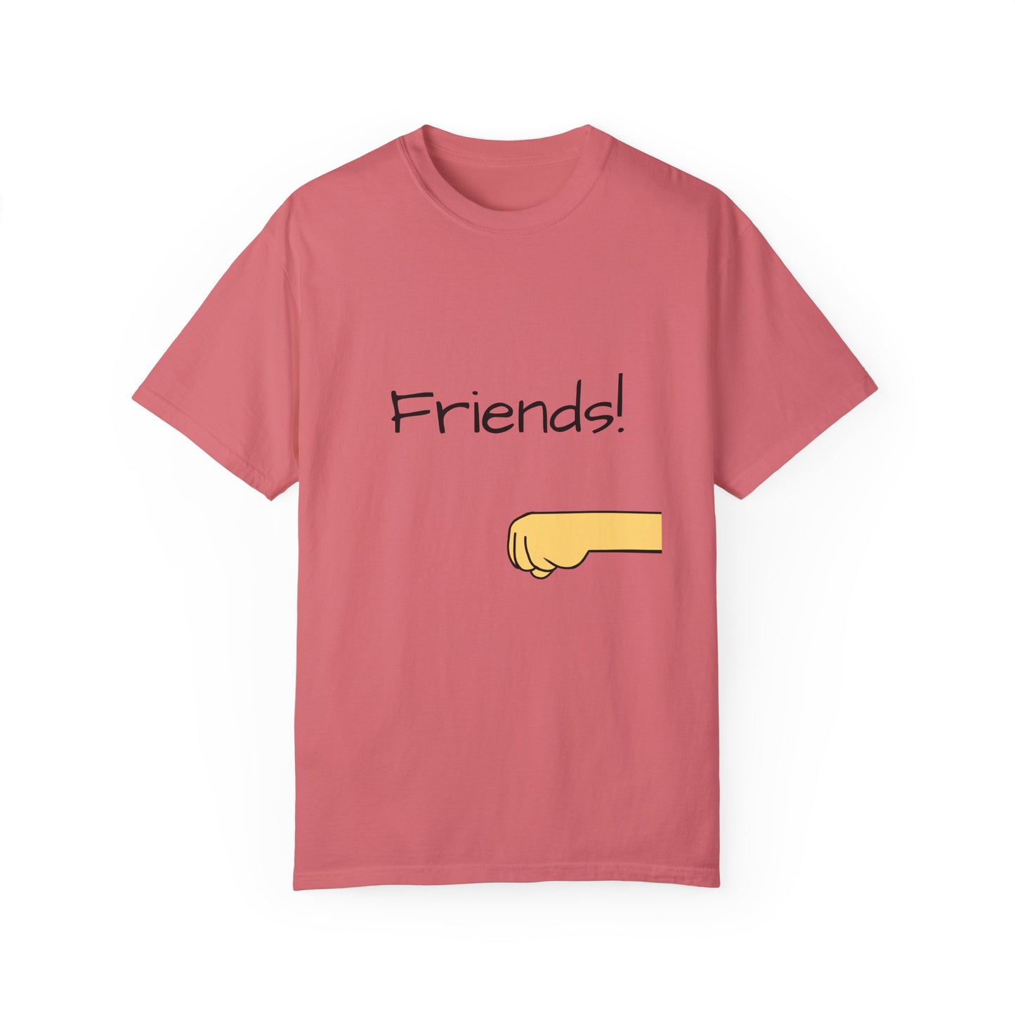 Friends Graphic Tee, Unisex Casual Shirt for Best Friends, Friendship Gift, Fun Everyday Wear, Comfortable Summer Top