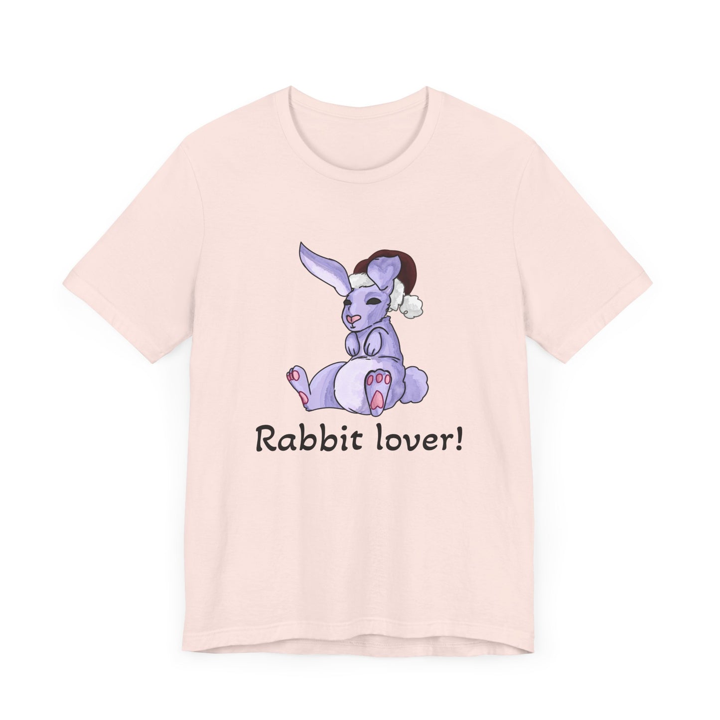 Cute Rabbit Lover Unisex Tee – Perfect Gift for Animal Lovers!