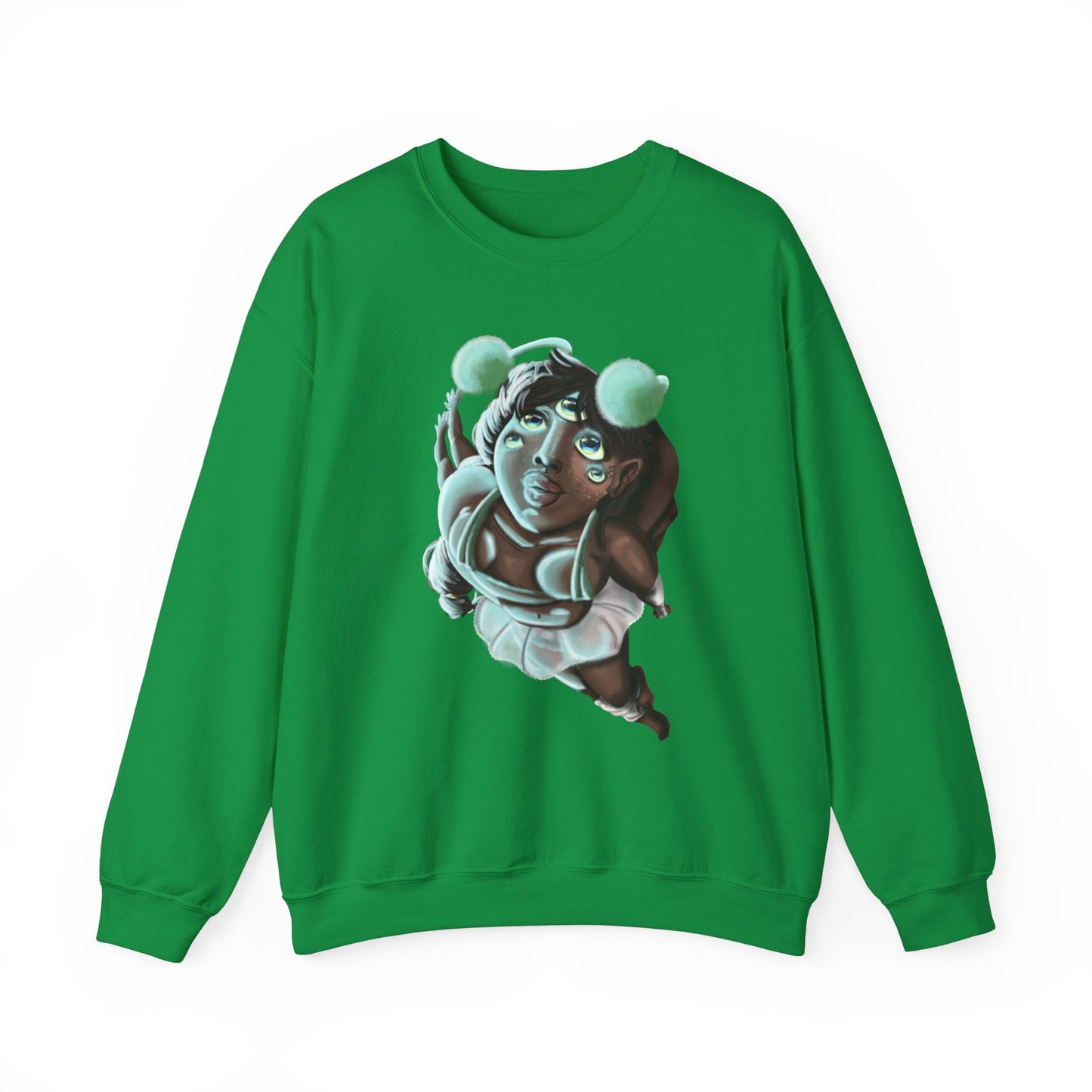 Whimsical Art Crewneck Sweatshirt for Cozy Days