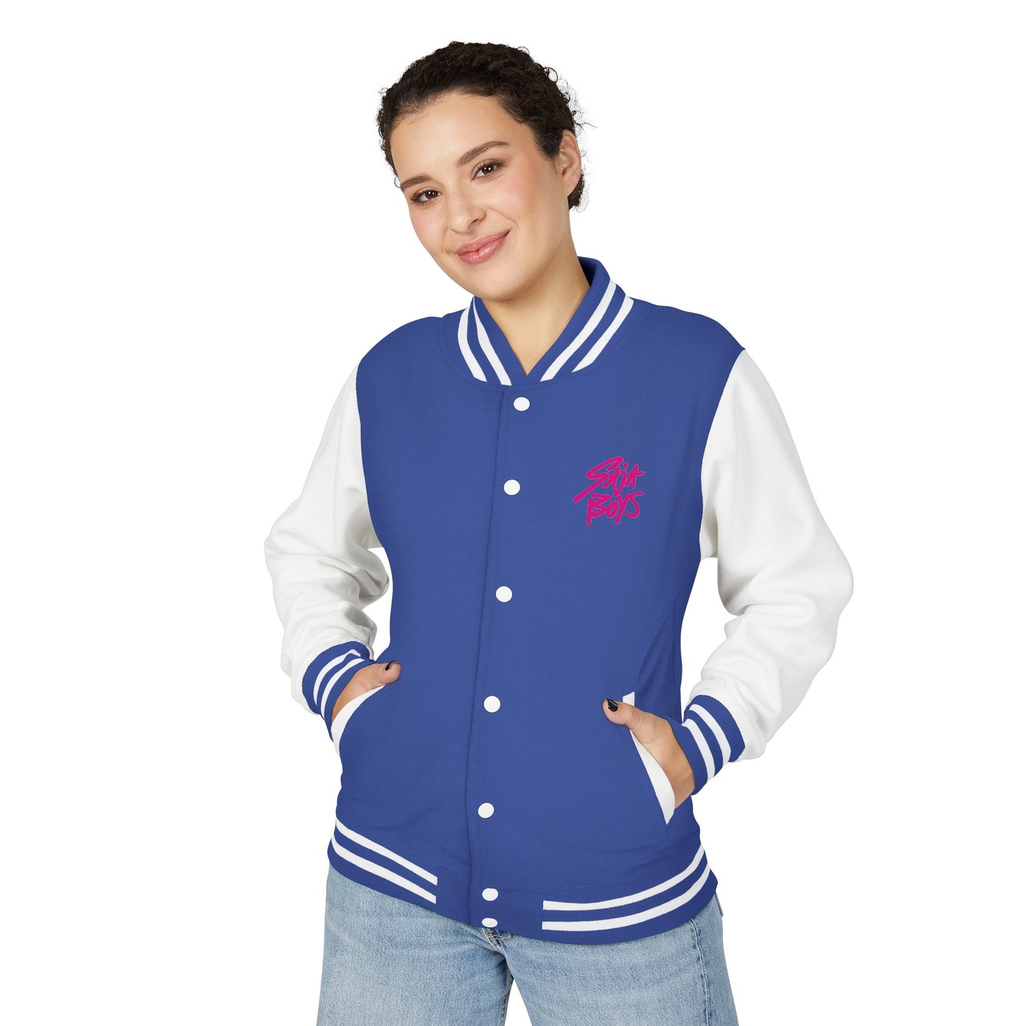Saja Boys Unisex Heavyweight Letterman Jacket