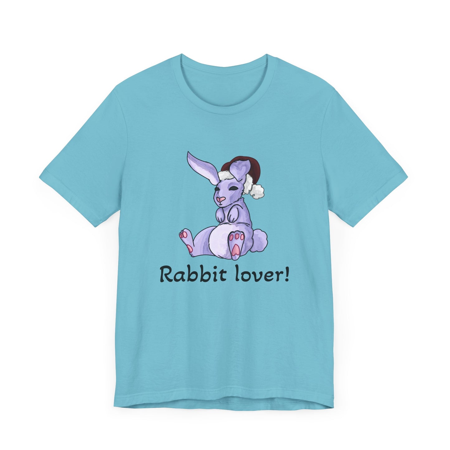 Cute Rabbit Lover Unisex Tee – Perfect Gift for Animal Lovers!