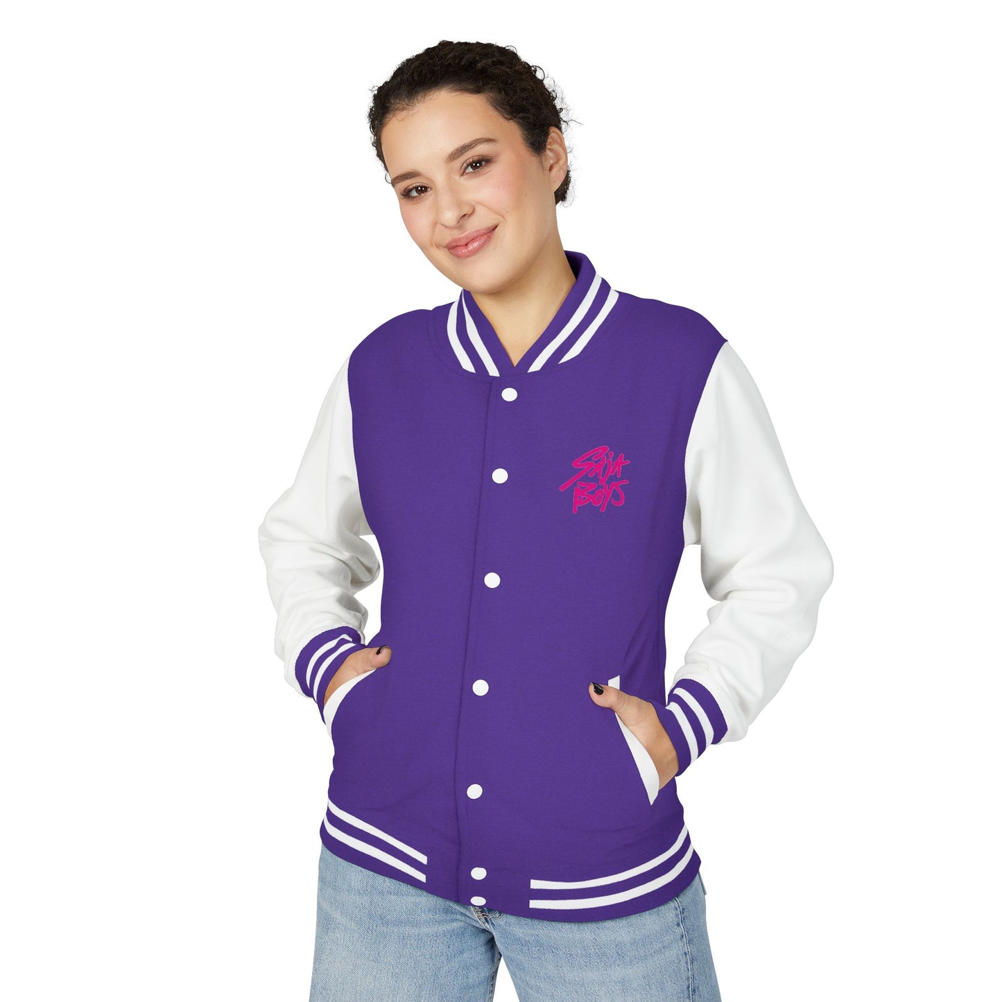 Saja Boys Unisex Heavyweight Letterman Jacket