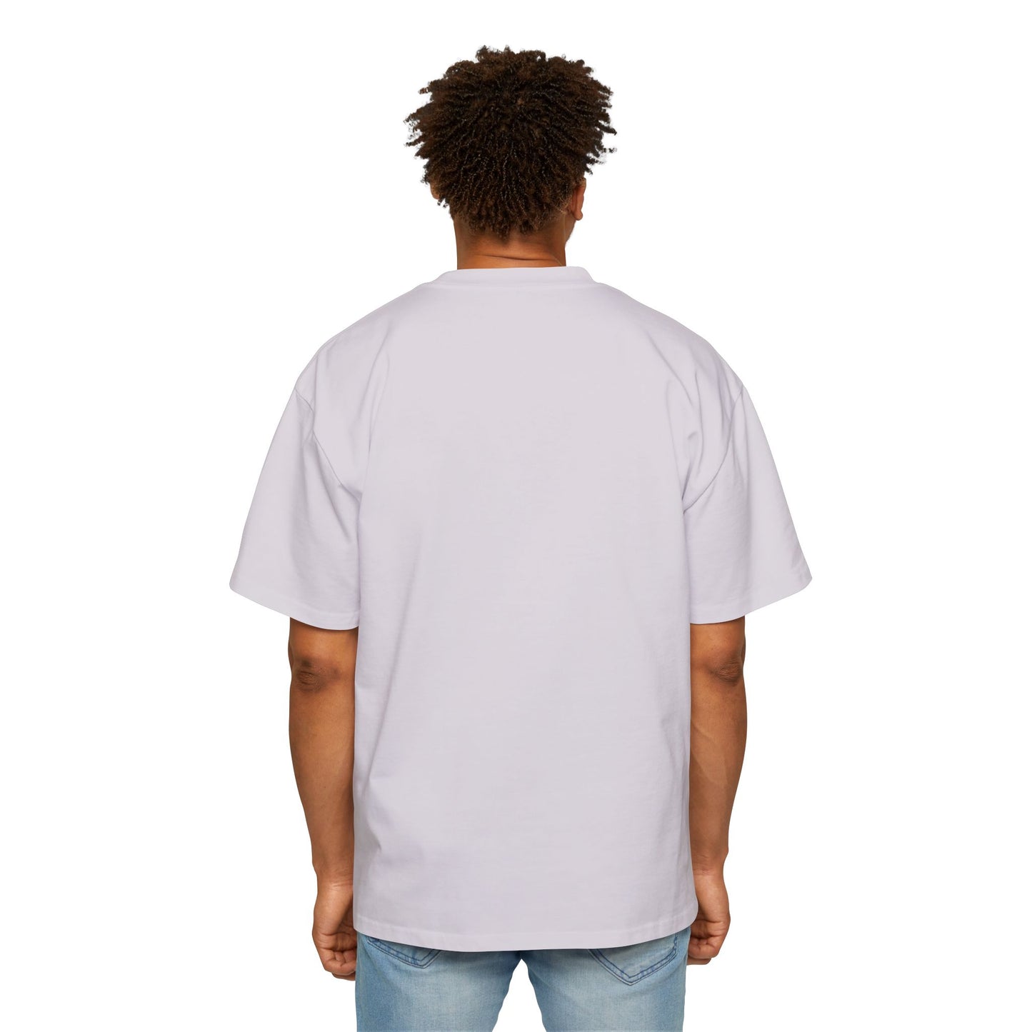 Jinu & Derpy- Men's Heavy Oversized Tee
