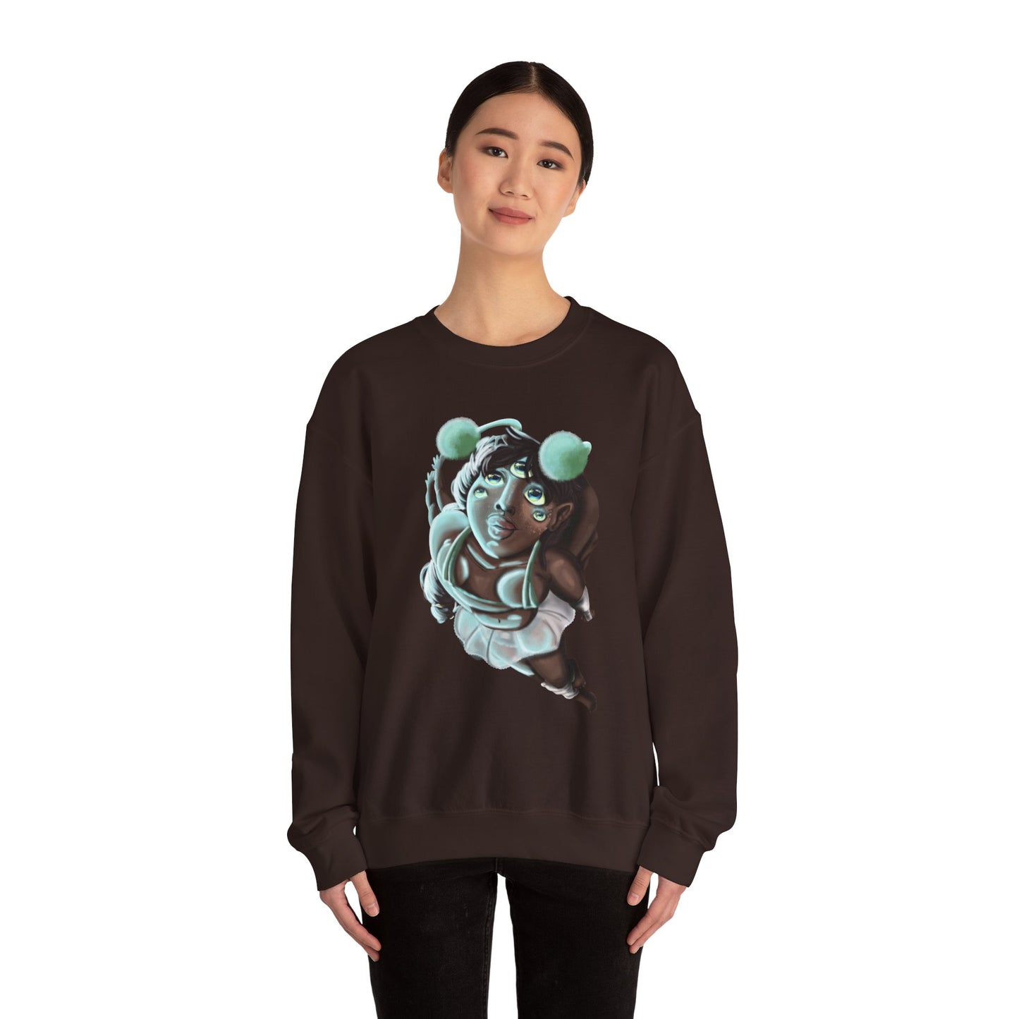 Whimsical Art Crewneck Sweatshirt for Cozy Days