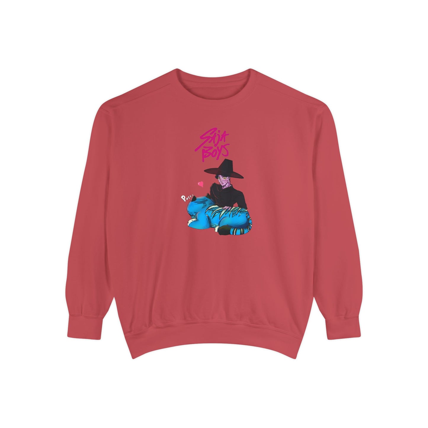 Jinu & Derpy- Garment-Dyed Sweatshirt