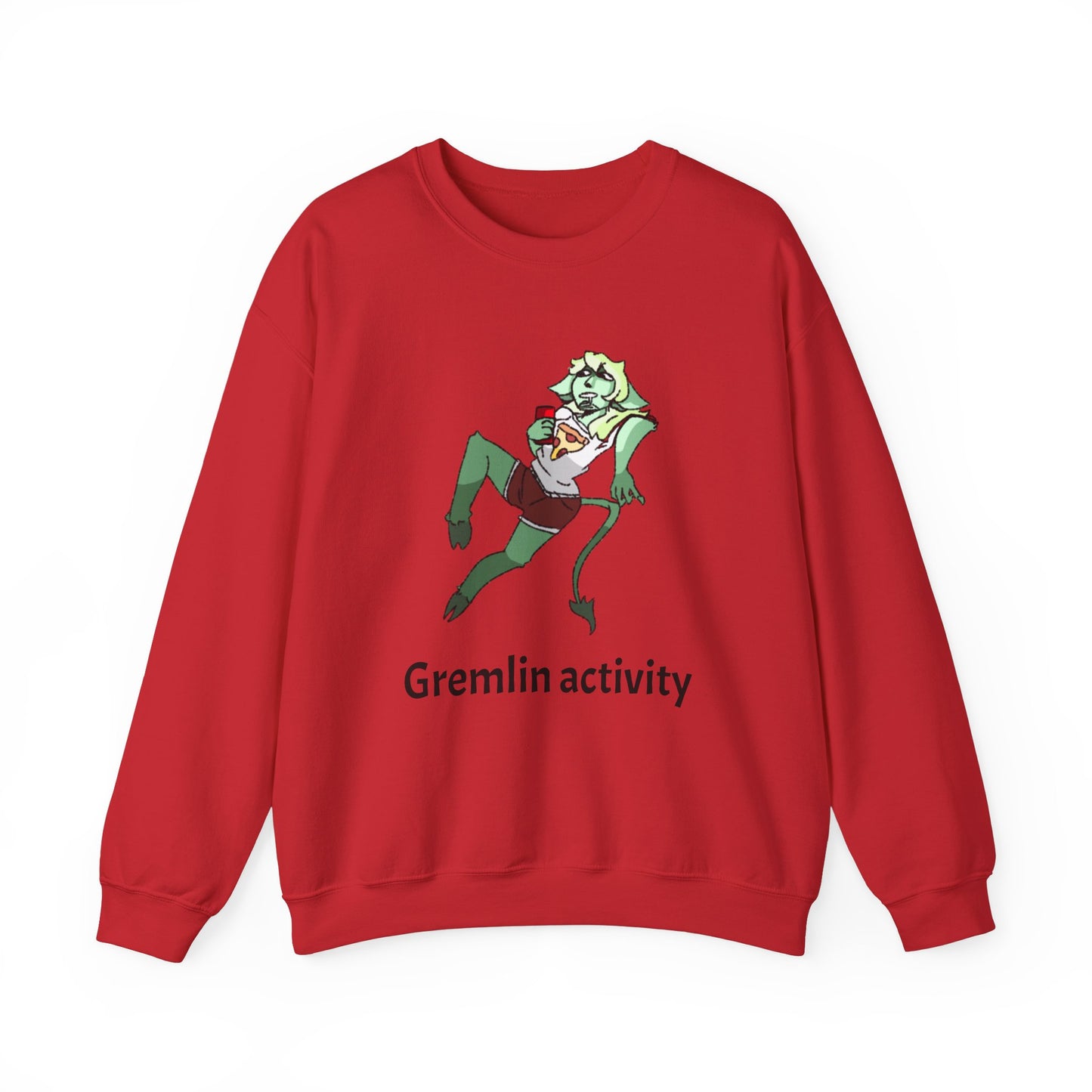 Funny Gremlin Activity Crewneck Sweatshirt - Unisex Heavy Blend™