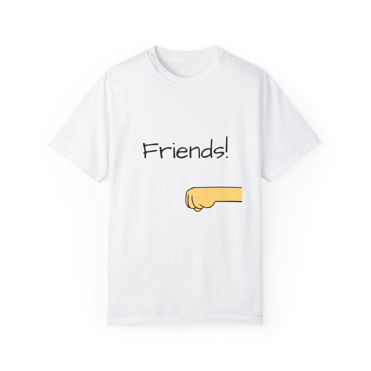 Friends Graphic Tee, Unisex Casual Shirt for Best Friends, Friendship Gift, Fun Everyday Wear, Comfortable Summer Top