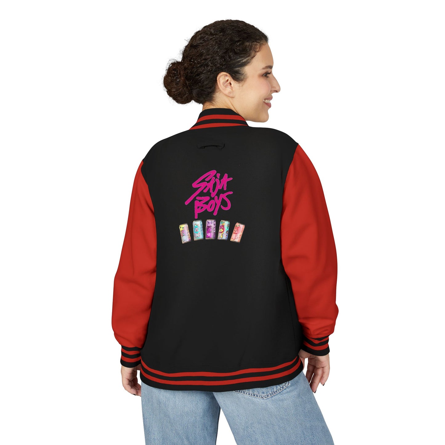 Saja Boys Unisex Heavyweight Letterman Jacket