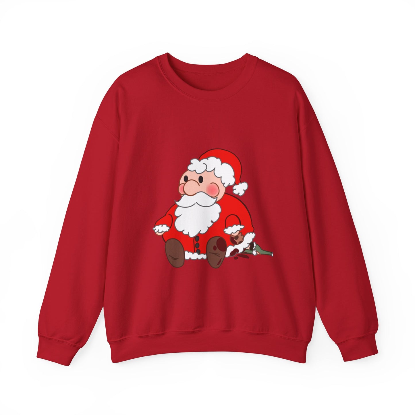 Cute Santa Claus Crewneck Sweatshirt - Cozy Holiday Style