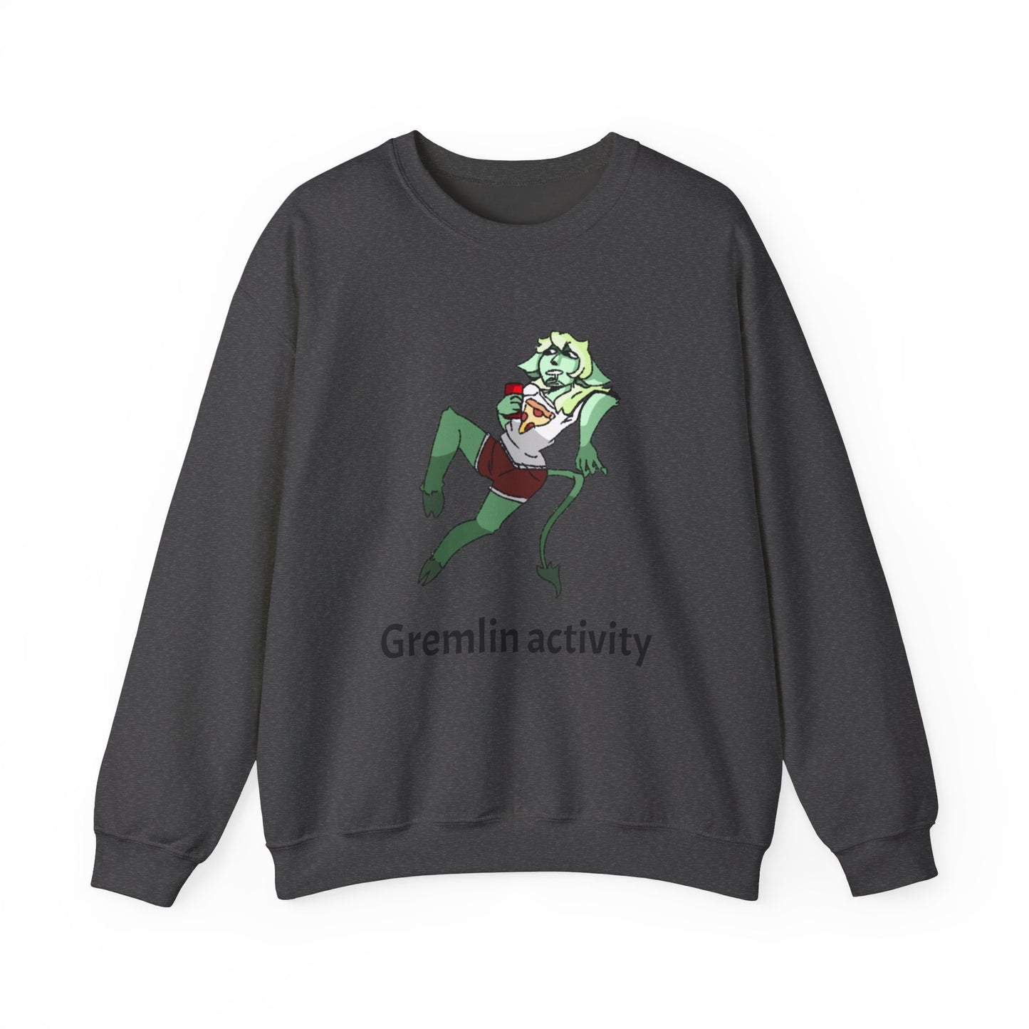 Funny Gremlin Activity Crewneck Sweatshirt - Unisex Heavy Blend™