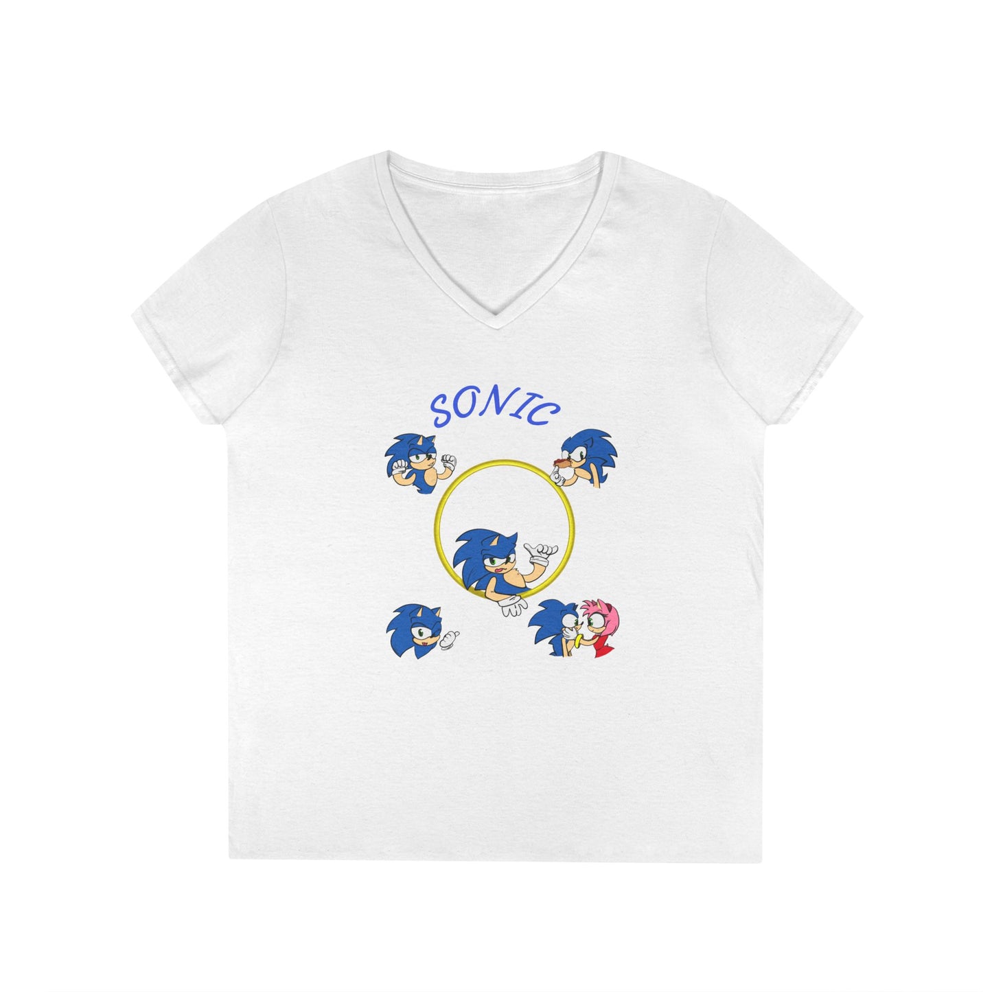 Ladies' V-Neck T-Shirt