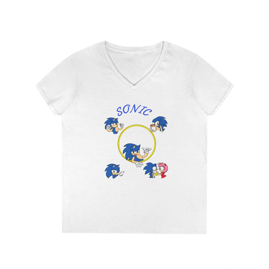 Ladies' V-Neck T-Shirt