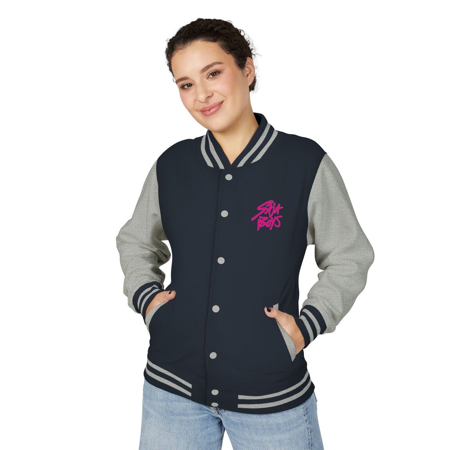 Saja Boys Unisex Heavyweight Letterman Jacket