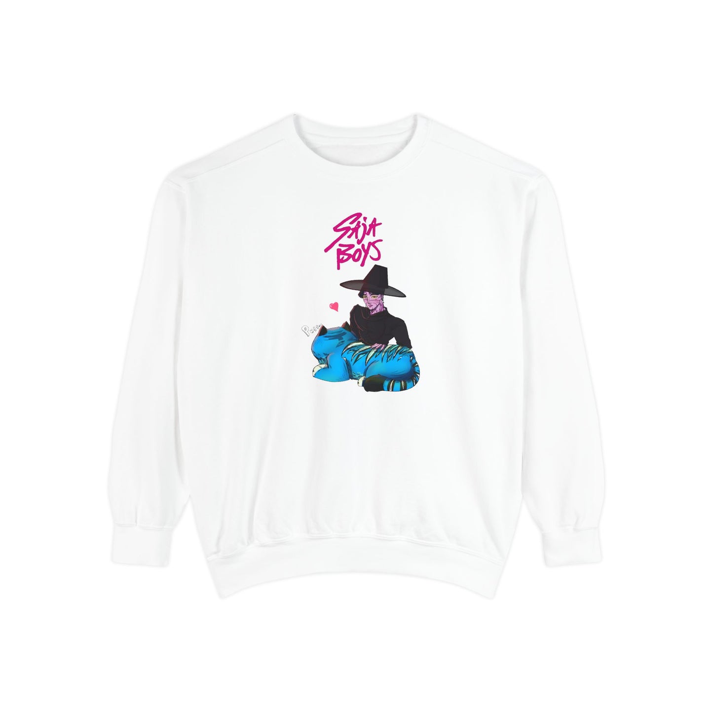 Jinu & Derpy- Garment-Dyed Sweatshirt