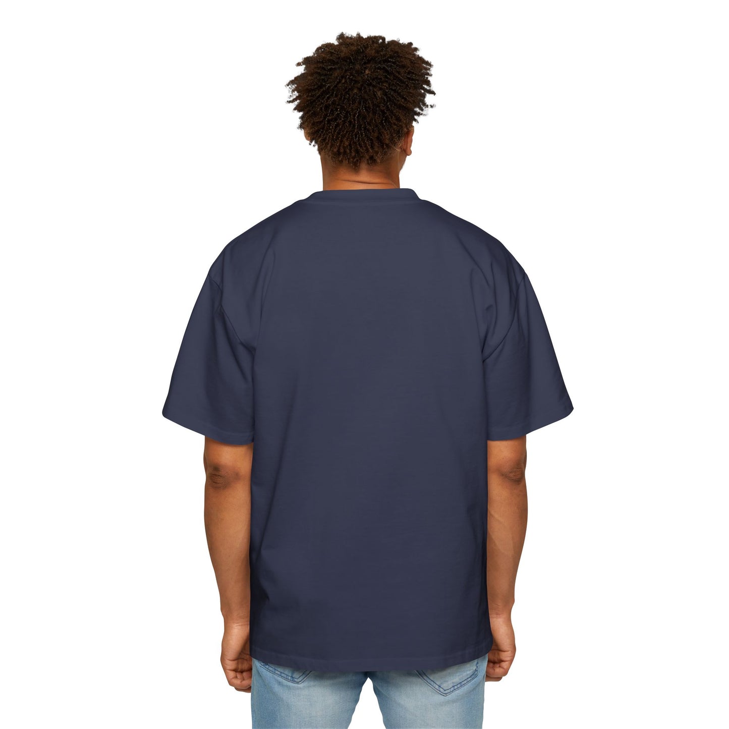 Jinu & Derpy- Men's Heavy Oversized Tee