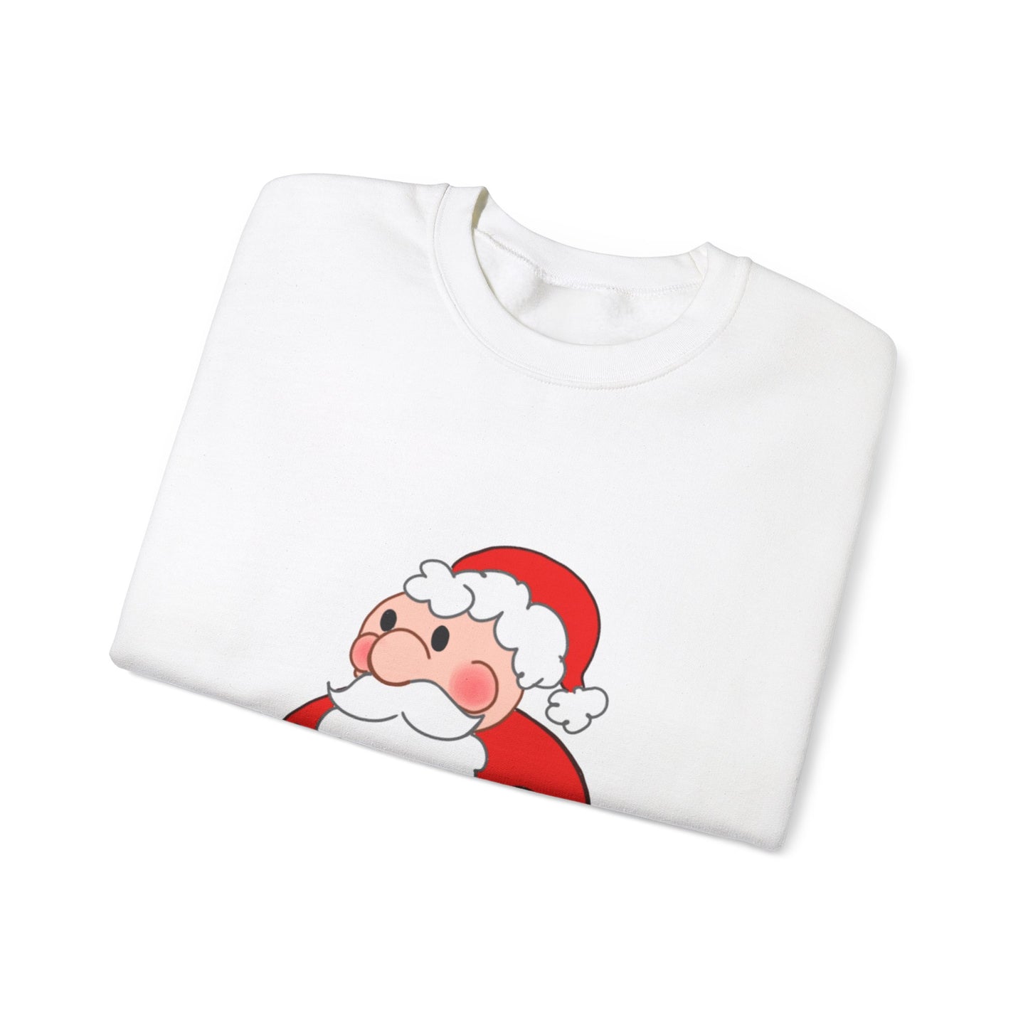 Cute Santa Claus Crewneck Sweatshirt - Cozy Holiday Style