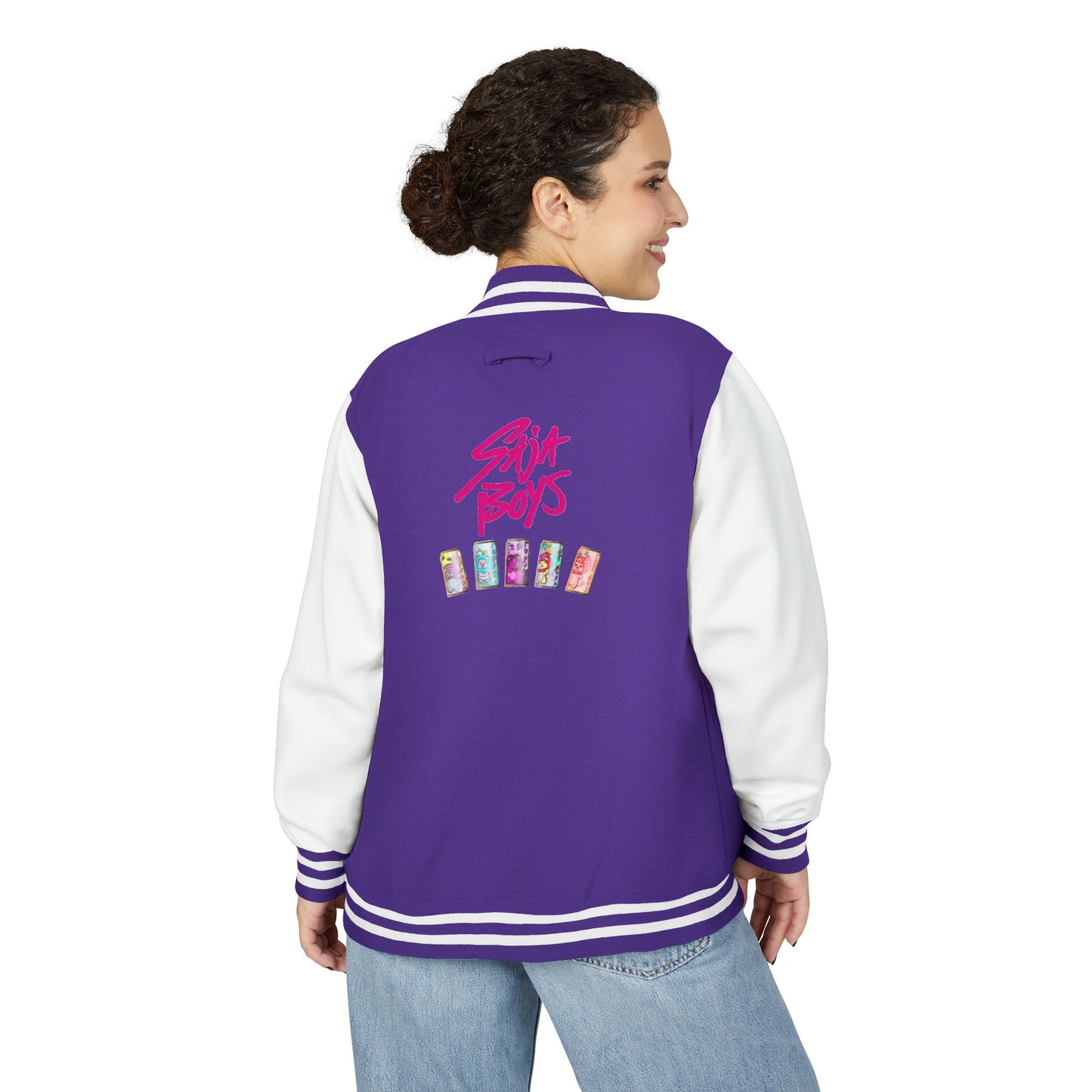 Saja Boys Unisex Heavyweight Letterman Jacket