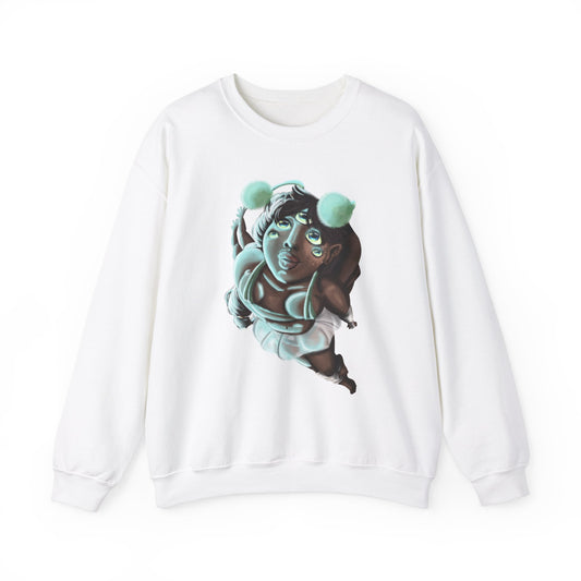 Whimsical Art Crewneck Sweatshirt for Cozy Days