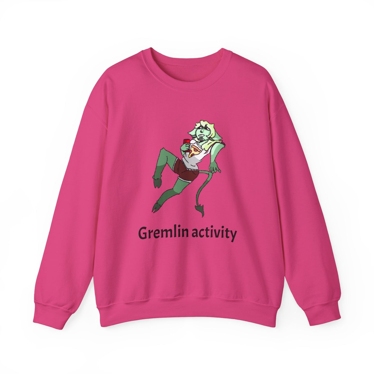 Funny Gremlin Activity Crewneck Sweatshirt - Unisex Heavy Blend™