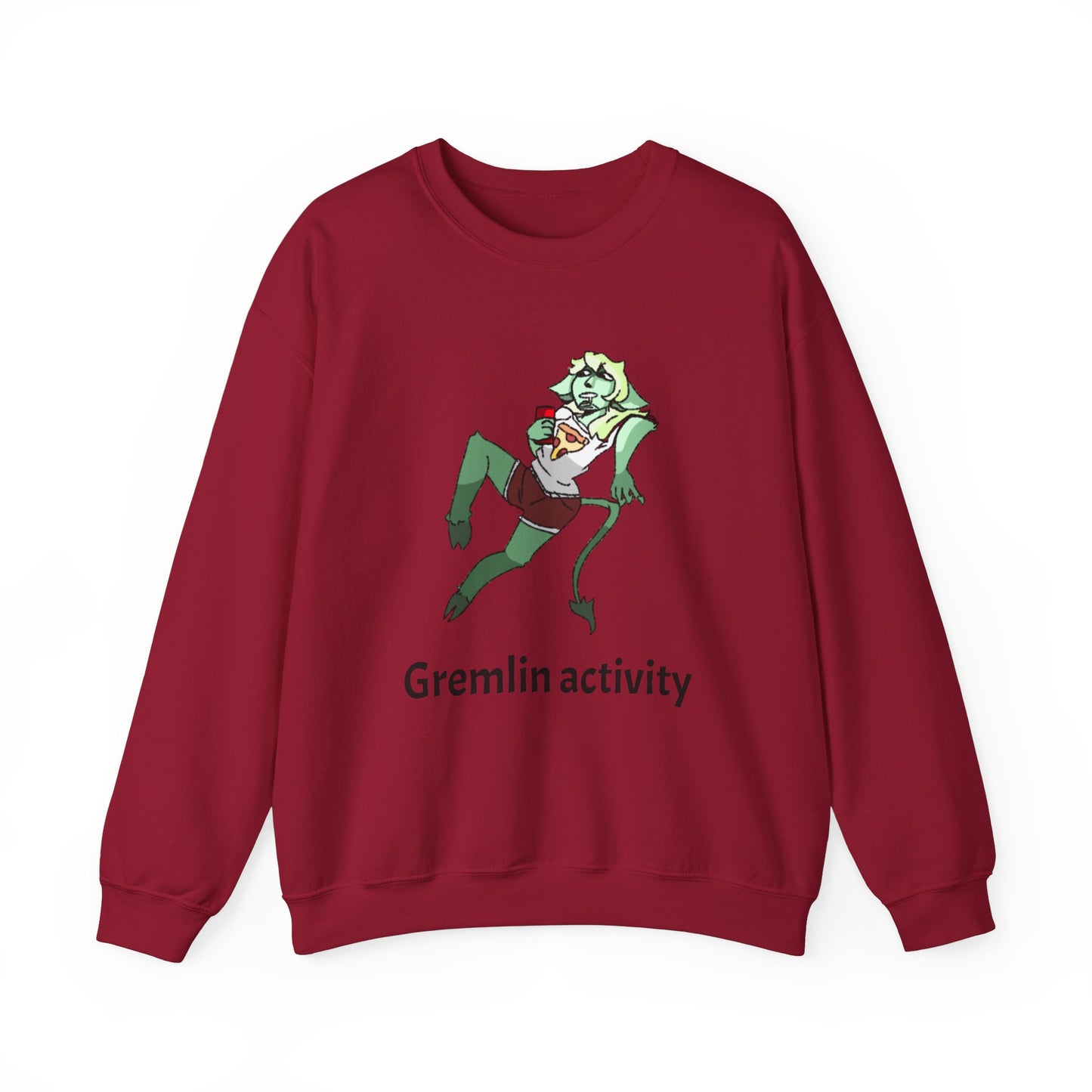 Funny Gremlin Activity Crewneck Sweatshirt - Unisex Heavy Blend™