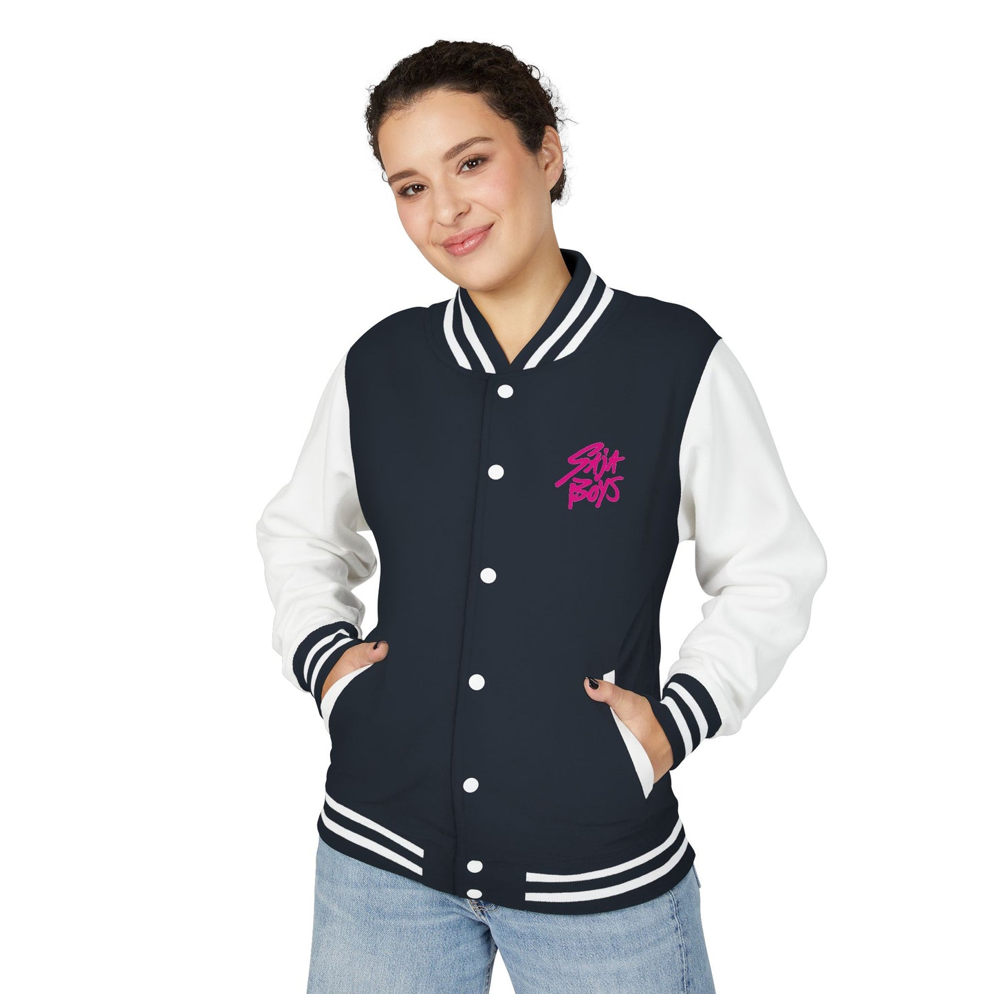 Saja Boys Unisex Heavyweight Letterman Jacket
