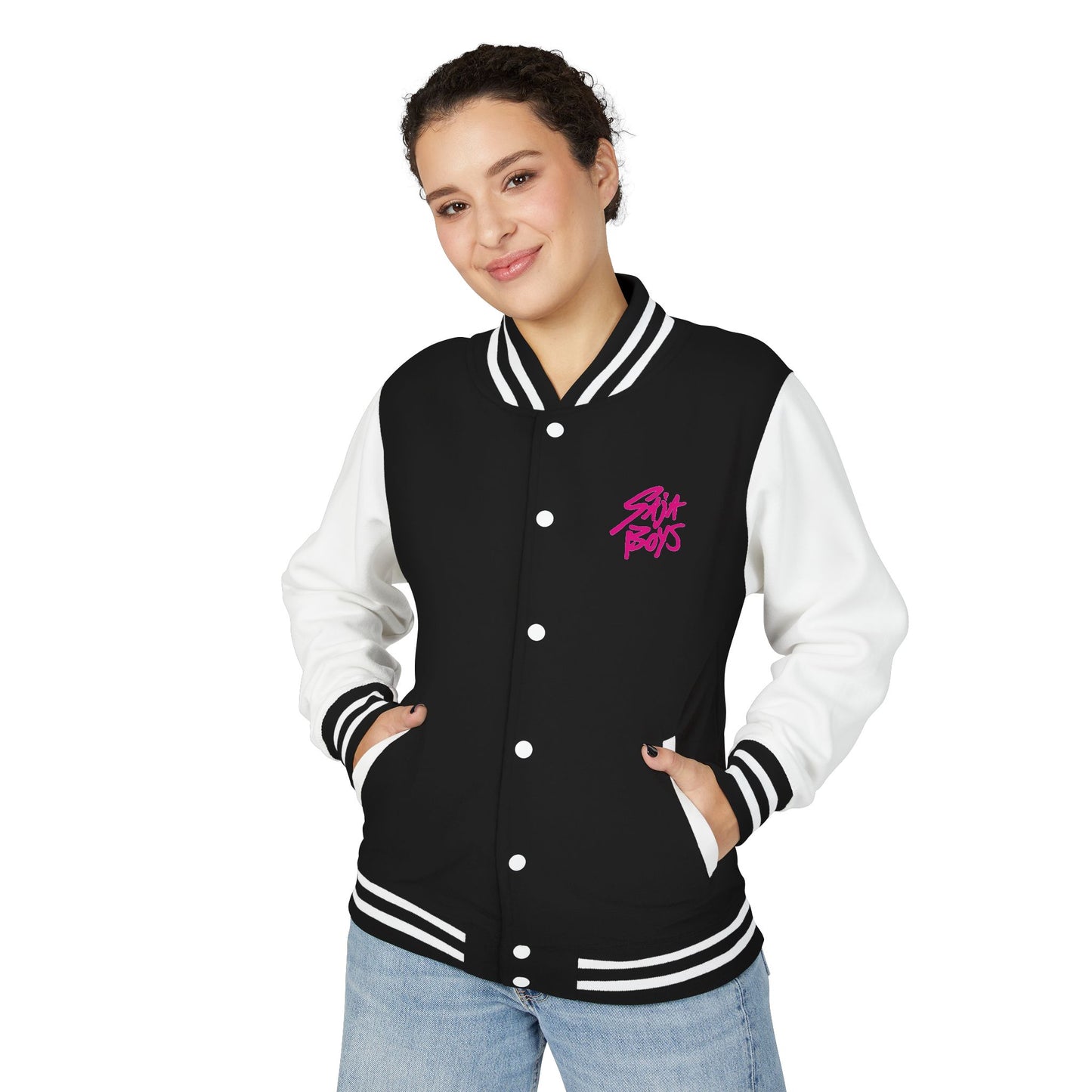 Saja Boys Unisex Heavyweight Letterman Jacket