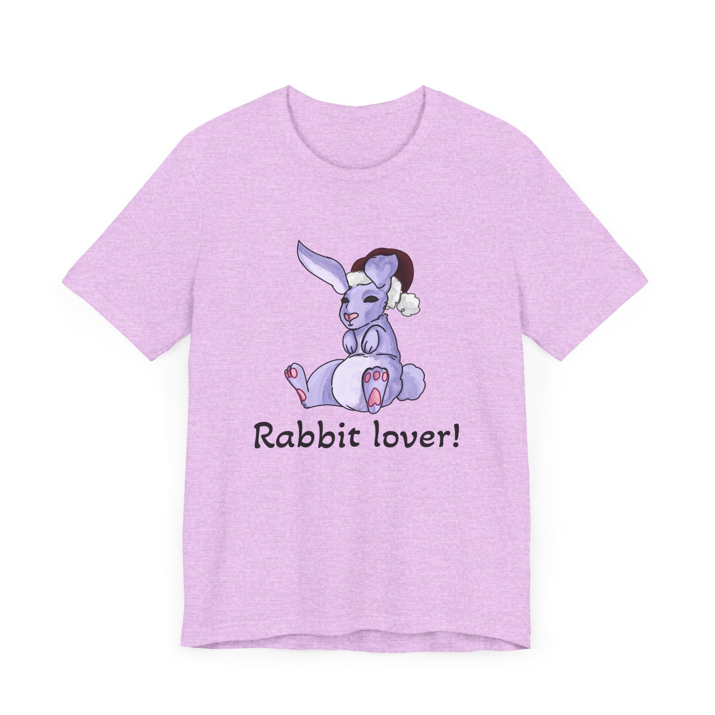 Cute Rabbit Lover Unisex Tee – Perfect Gift for Animal Lovers!