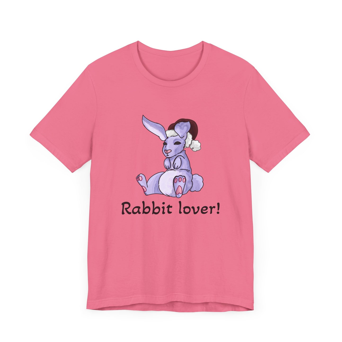 Cute Rabbit Lover Unisex Tee – Perfect Gift for Animal Lovers!