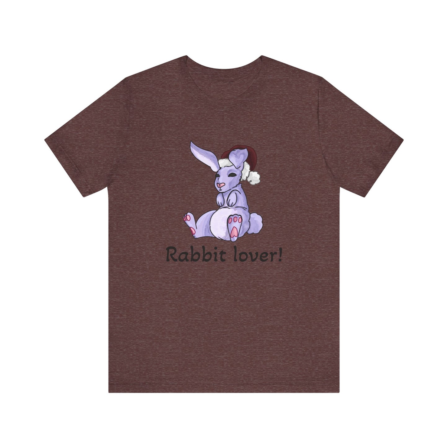 Cute Rabbit Lover Unisex Tee – Perfect Gift for Animal Lovers!