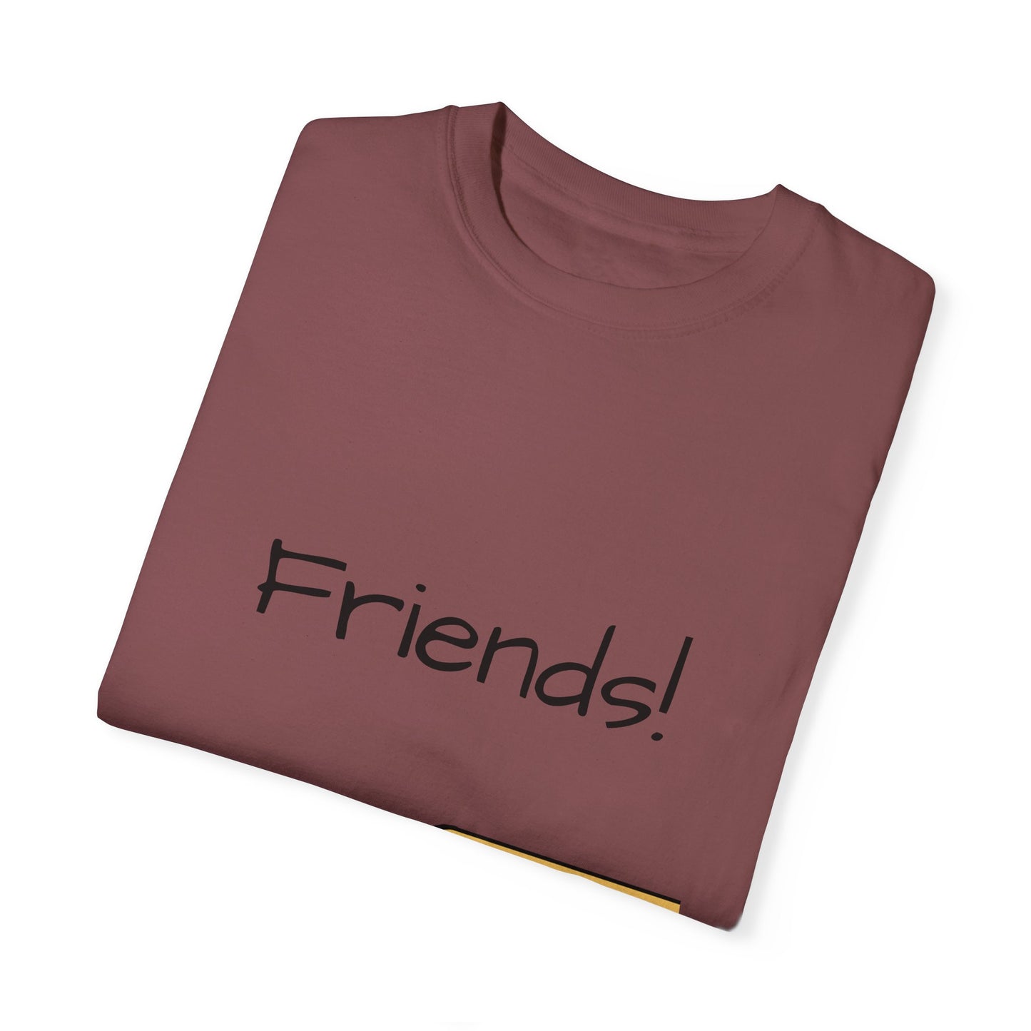 Friends Graphic Tee, Unisex Casual Shirt for Best Friends, Friendship Gift, Fun Everyday Wear, Comfortable Summer Top