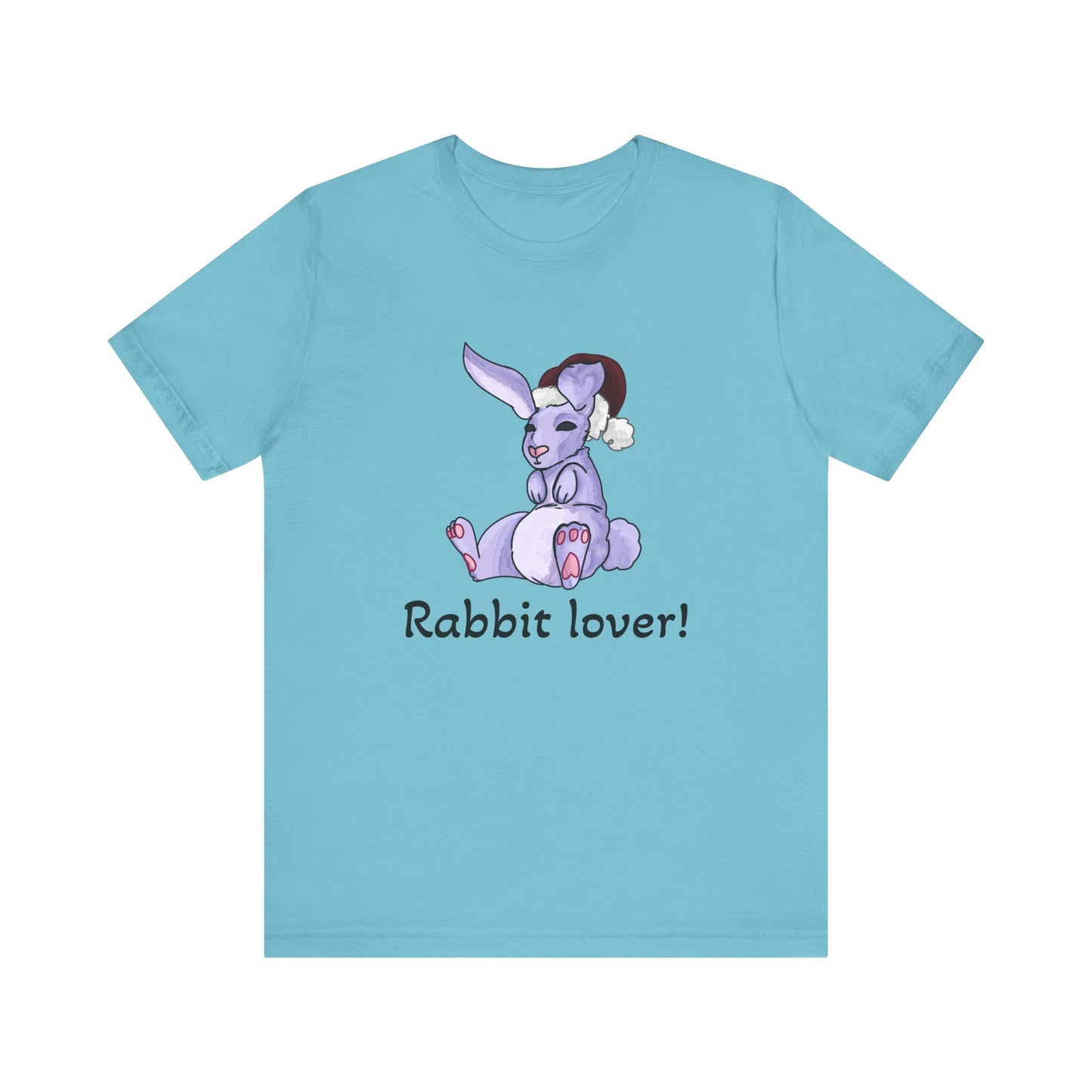 Cute Rabbit Lover Unisex Tee – Perfect Gift for Animal Lovers!