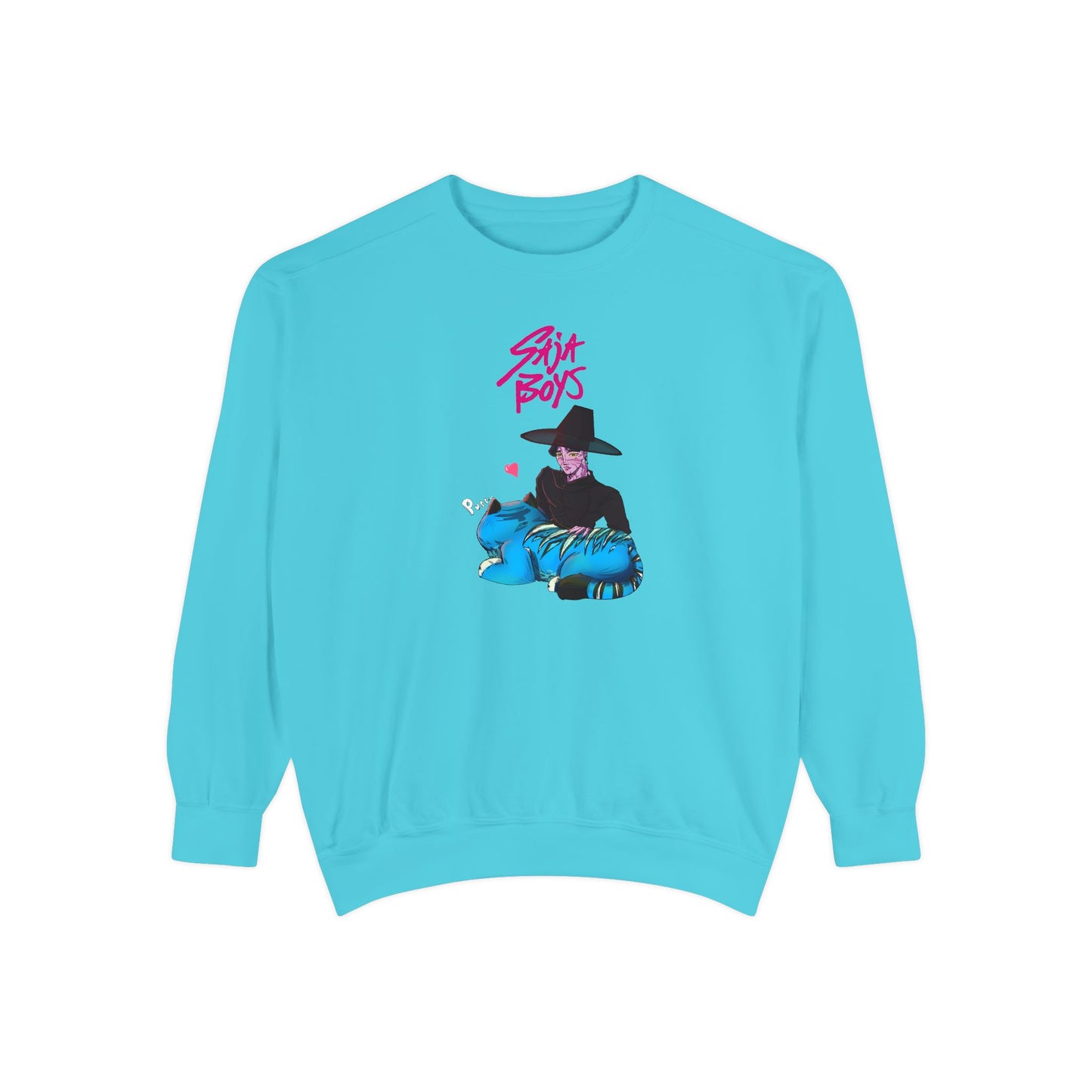 Jinu & Derpy- Garment-Dyed Sweatshirt