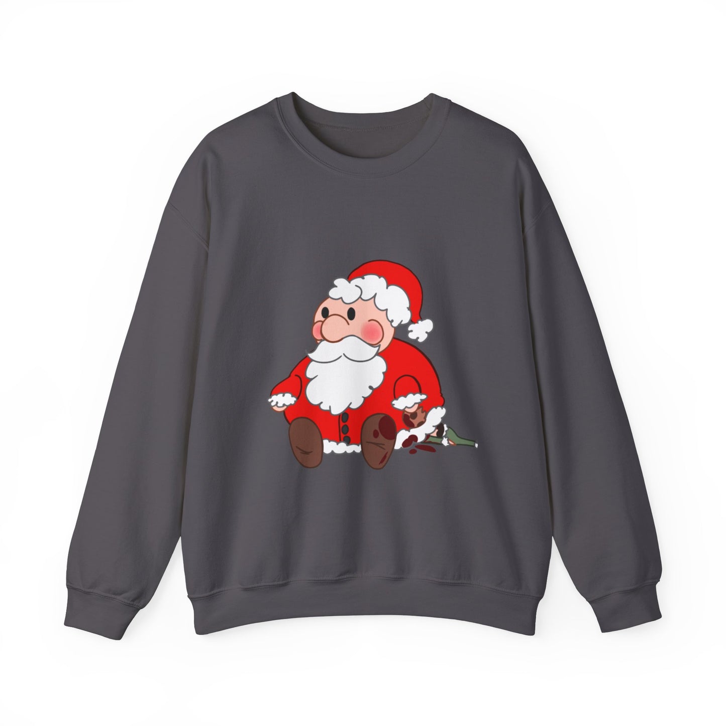 Cute Santa Claus Crewneck Sweatshirt - Cozy Holiday Style