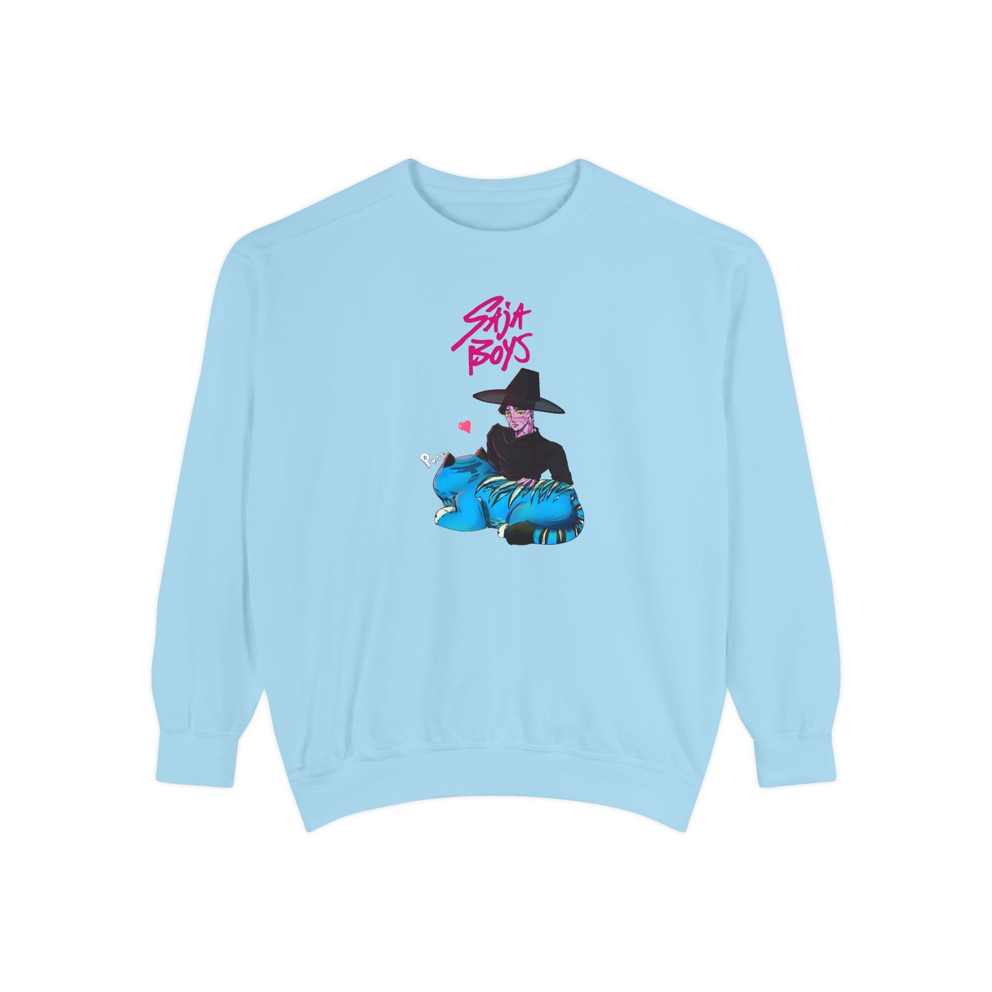 Jinu & Derpy- Garment-Dyed Sweatshirt