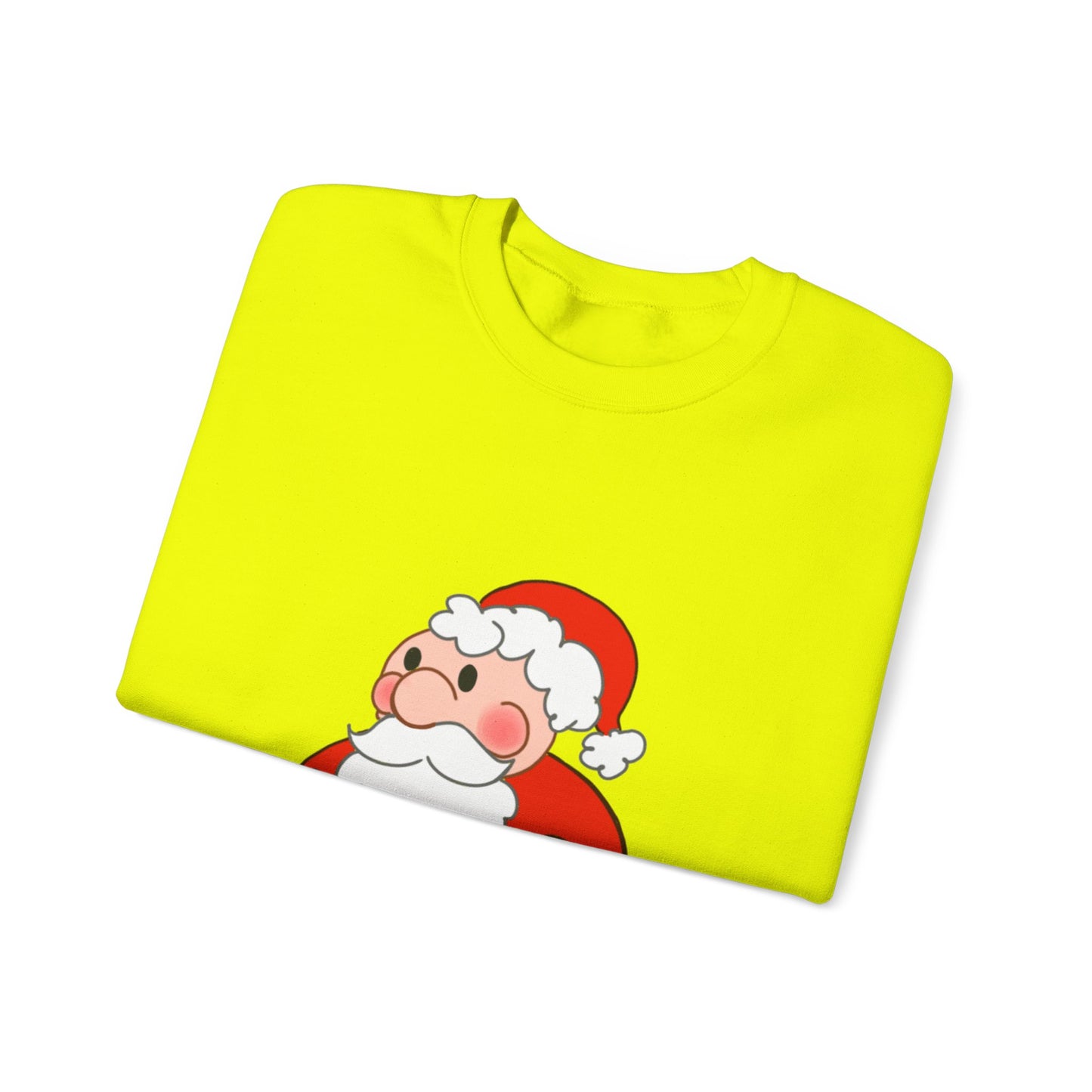 Cute Santa Claus Crewneck Sweatshirt - Cozy Holiday Style