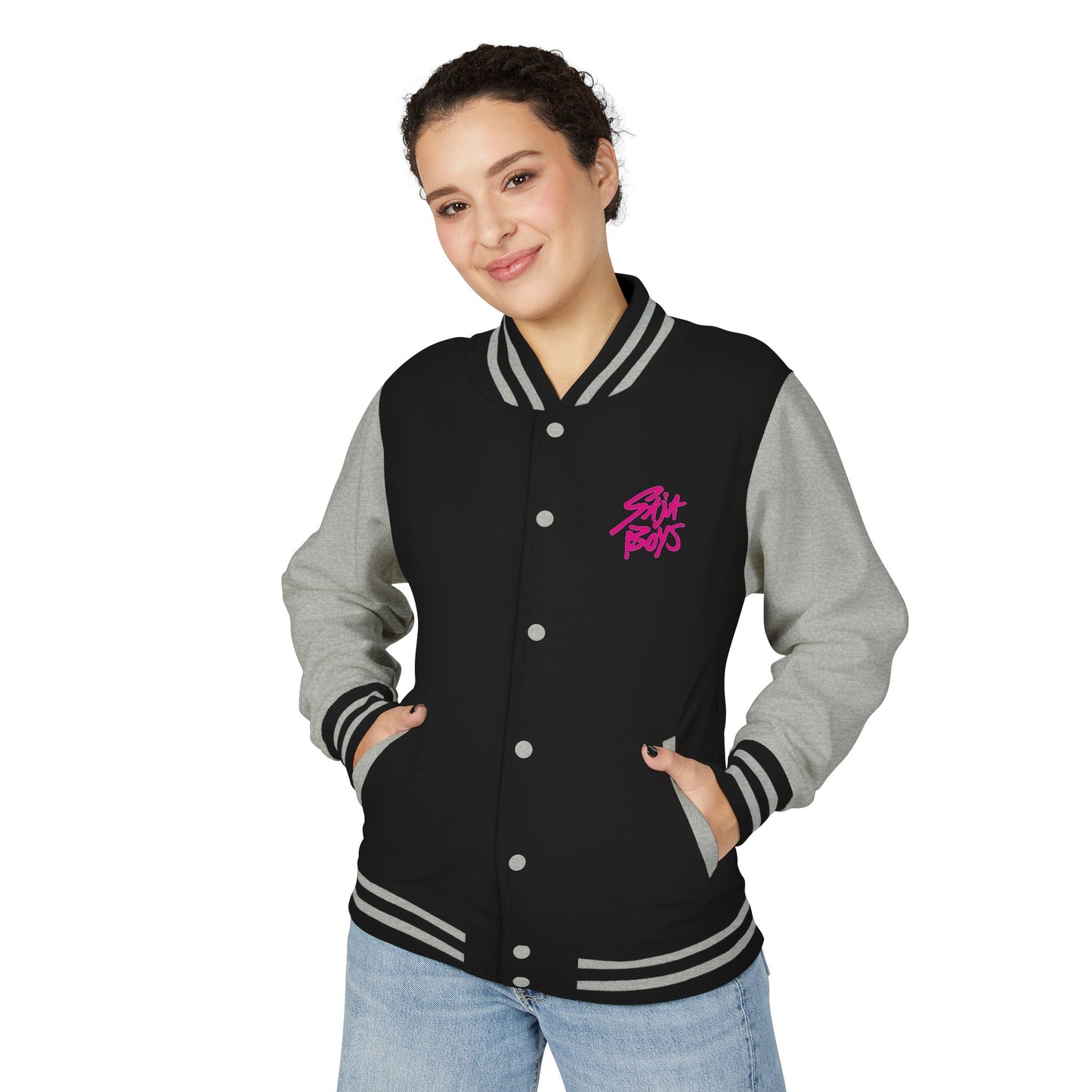Saja Boys Unisex Heavyweight Letterman Jacket