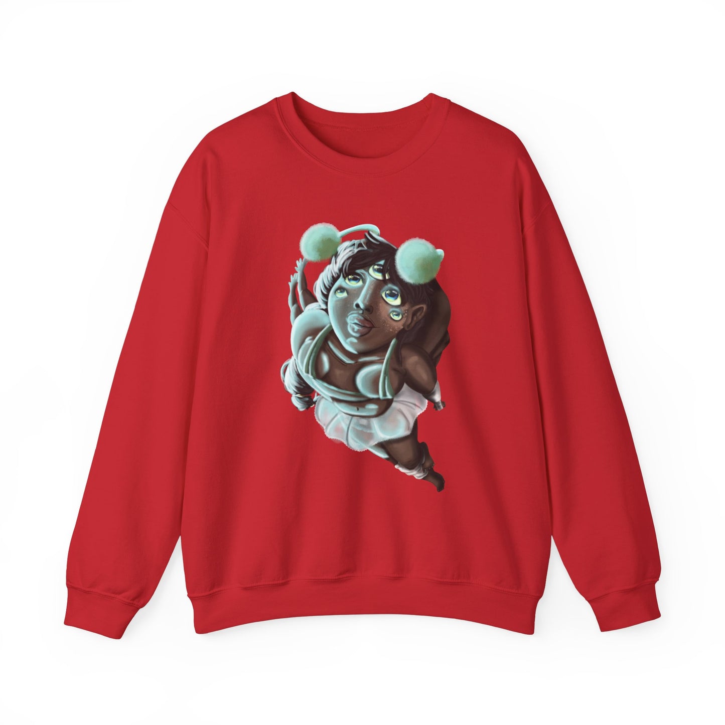 Whimsical Art Crewneck Sweatshirt for Cozy Days