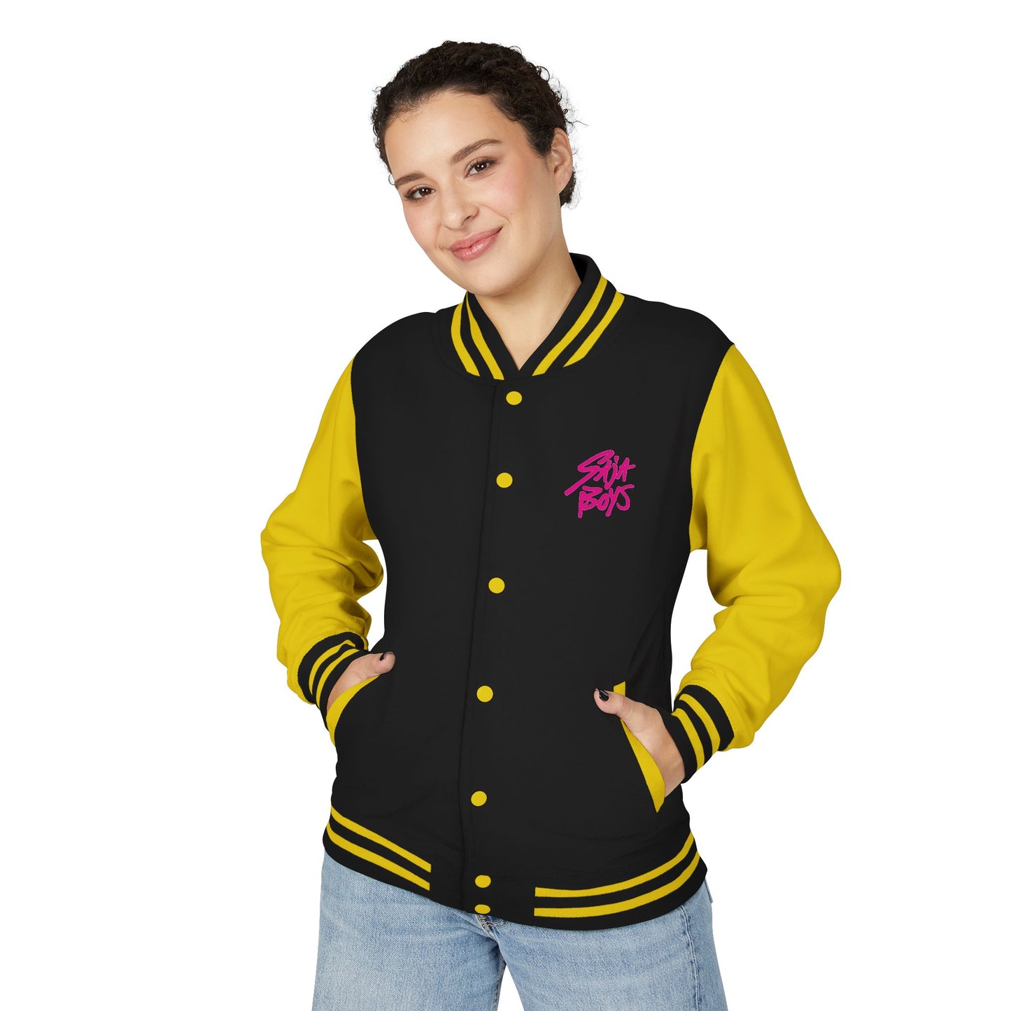Saja Boys Unisex Heavyweight Letterman Jacket