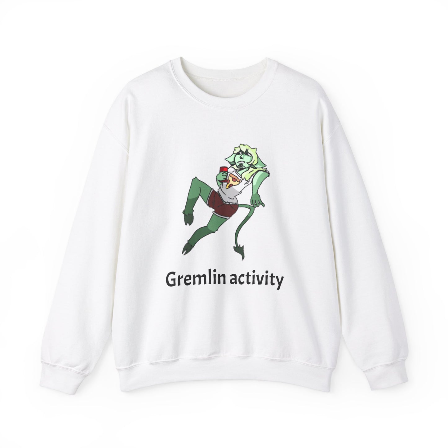 Funny Gremlin Activity Crewneck Sweatshirt - Unisex Heavy Blend™