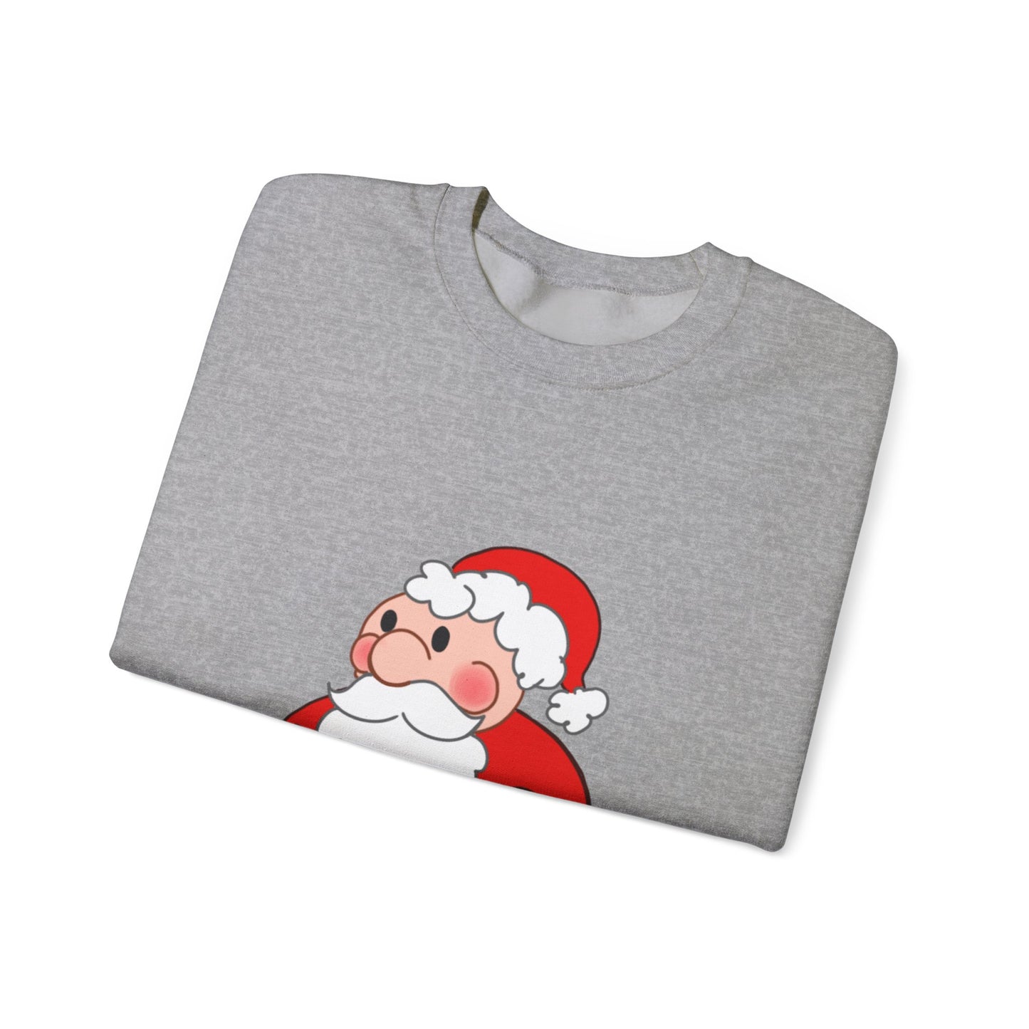 Cute Santa Claus Crewneck Sweatshirt - Cozy Holiday Style