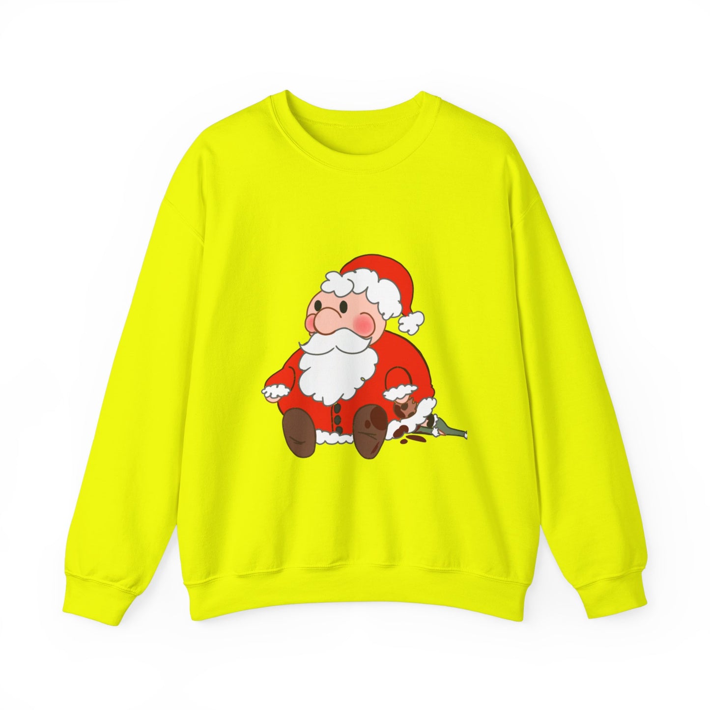 Cute Santa Claus Crewneck Sweatshirt - Cozy Holiday Style