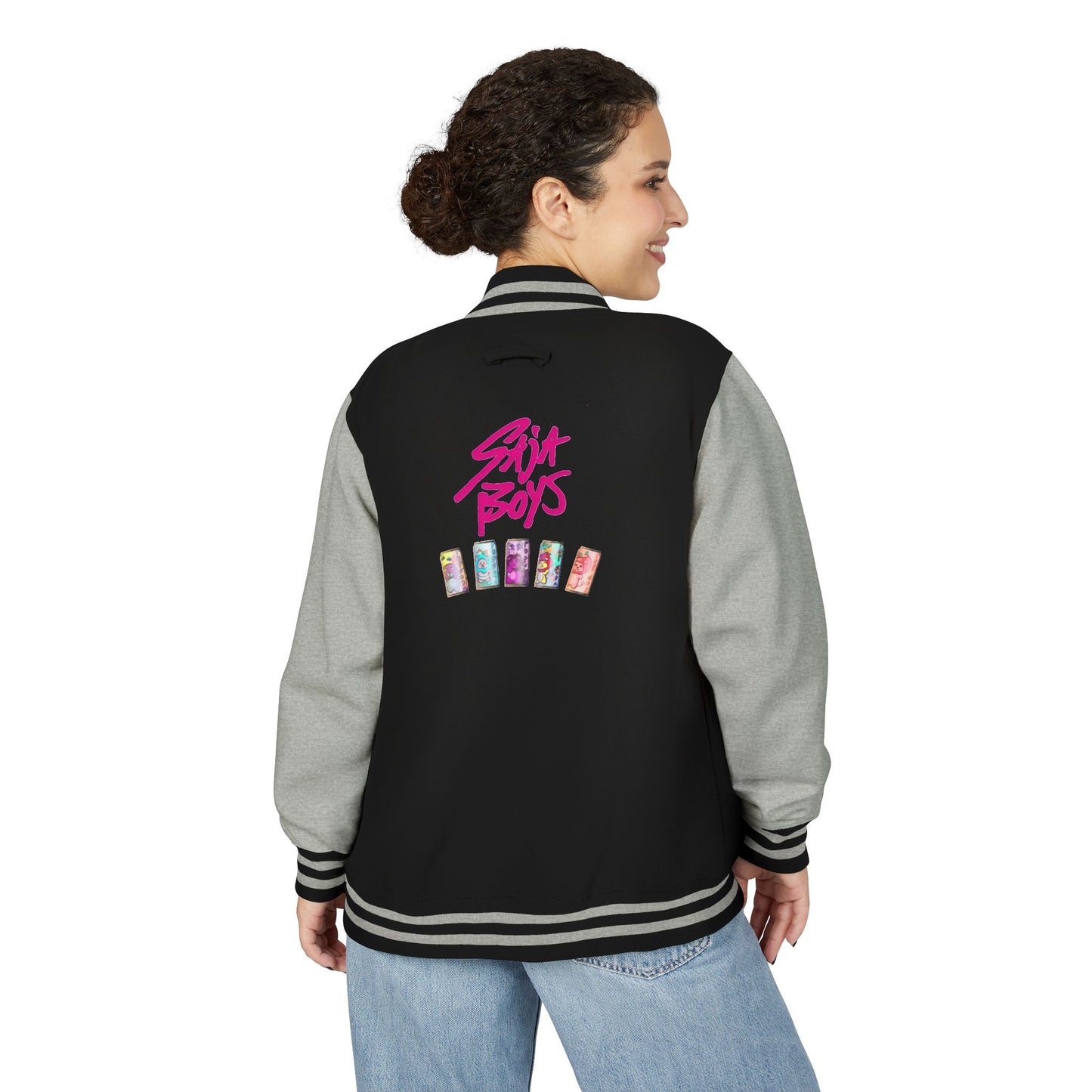 Saja Boys Unisex Heavyweight Letterman Jacket