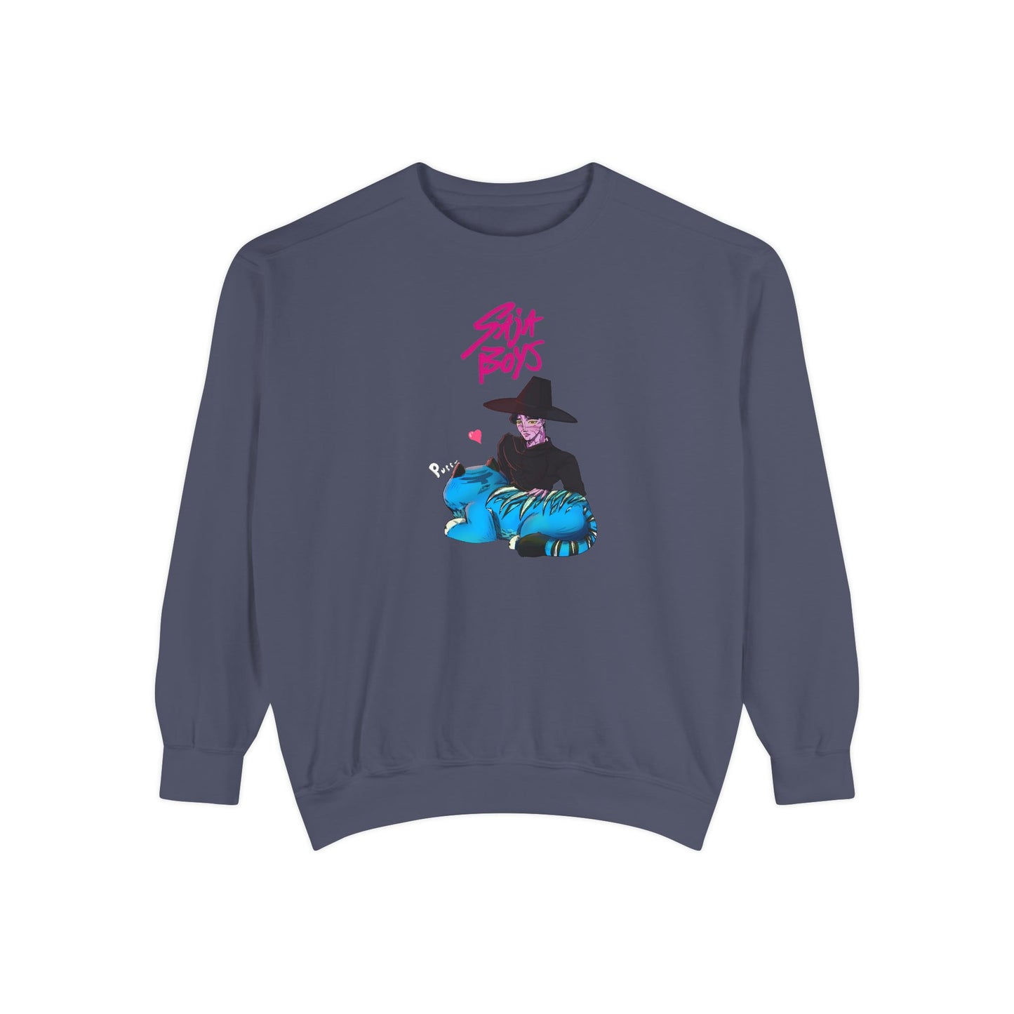 Jinu & Derpy- Garment-Dyed Sweatshirt