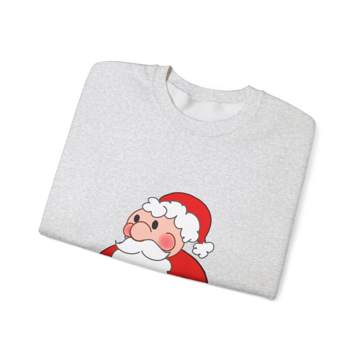 Cute Santa Claus Crewneck Sweatshirt - Cozy Holiday Style