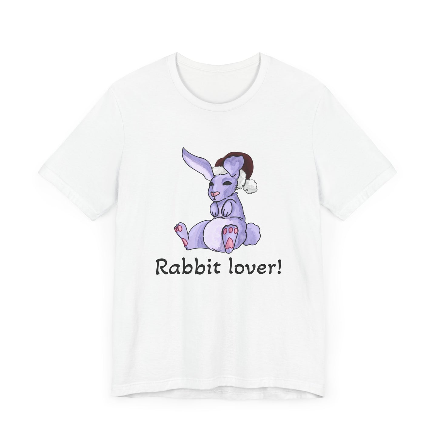 Cute Rabbit Lover Unisex Tee – Perfect Gift for Animal Lovers!