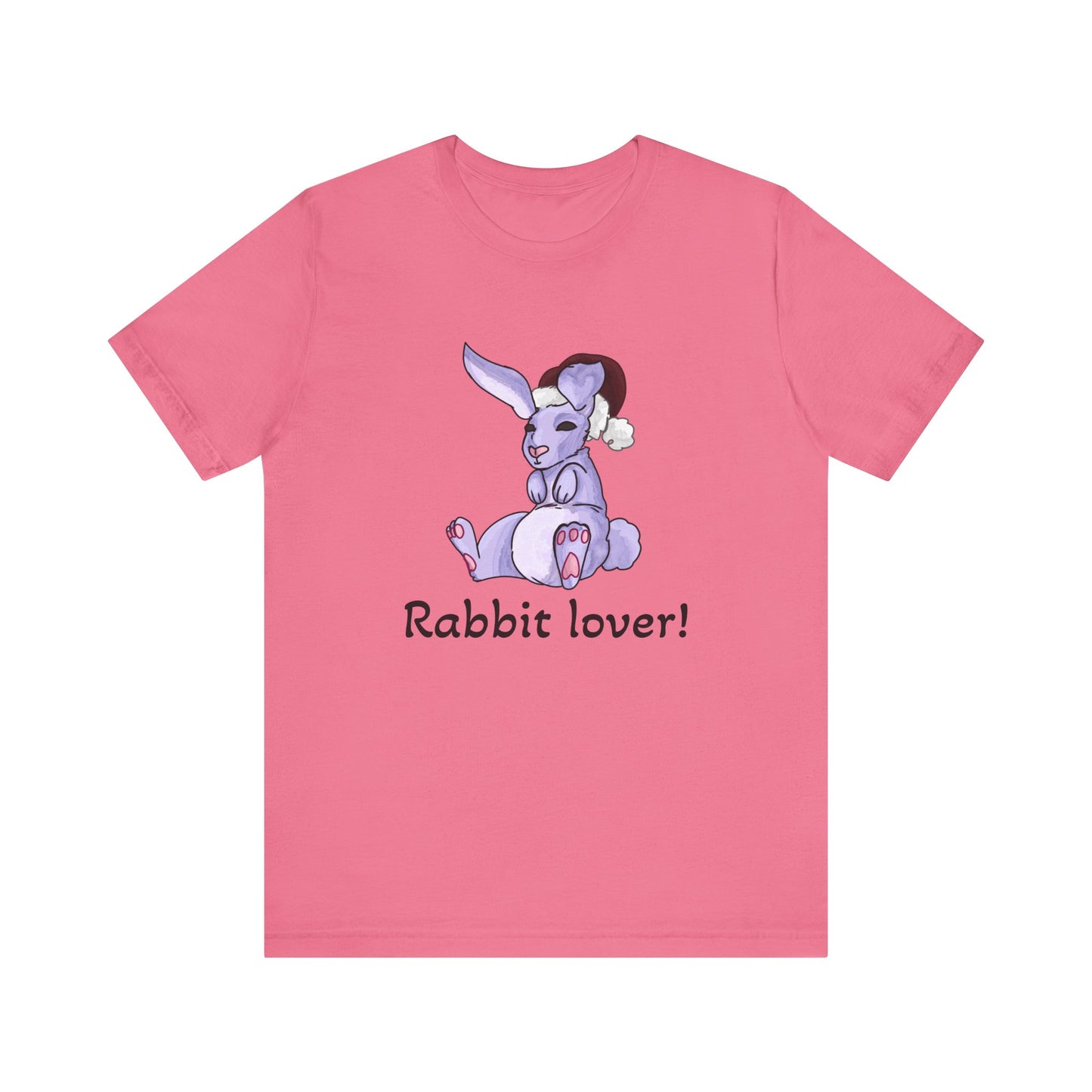 Cute Rabbit Lover Unisex Tee – Perfect Gift for Animal Lovers!